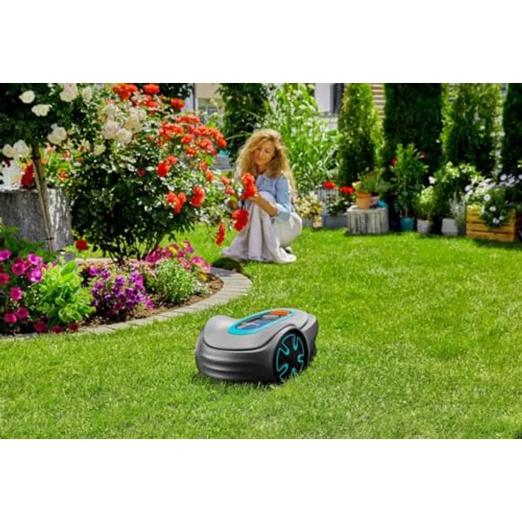 Gardena SILENO minimo 420 Mähroboter, 18 Volt Li-Ion / 2,0 Ah, ideal für kleine Rasenflächen – Bild 4