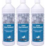 stein-reiniger.de: Stein Kraftreiniger - Ausblühungen, Kalk, Rost, Salpeter und Mörtel mühelos entfernen, Menge:3