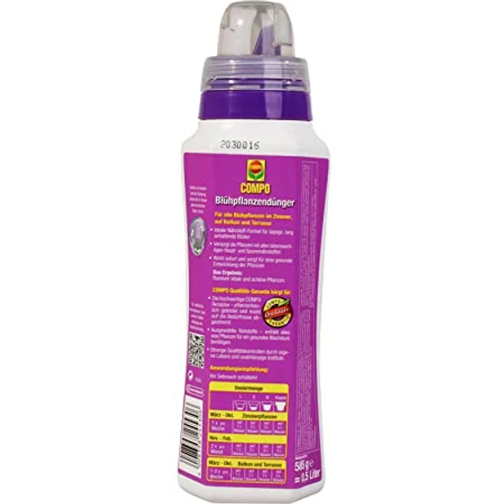 Compo Blühpflanzendünger 500 ml – Bild 9