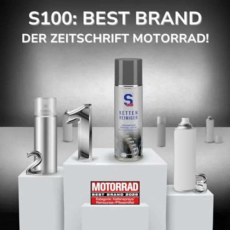 DR WACK S100 Kettenreiniger 300 ml Auto-Reinigungsmittel - Perfekte Reinigungsleistung, geringster Reinigereinsatz – Bild 4