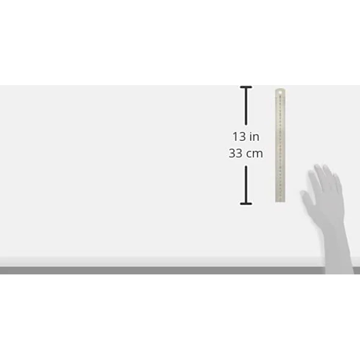 HELIOS-PREISSER Stahlmaßstab biegsam EG-Prüfzeichen Genauigkeit II, 300 x 30 x 1,0 mm, 0460207 - Preisvergleich – Bild 5