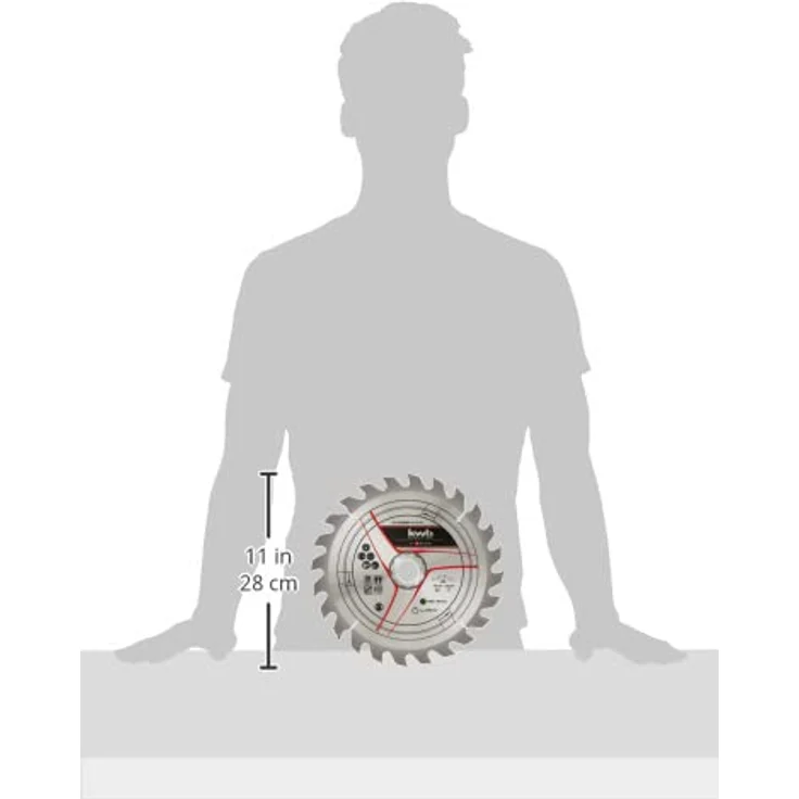 kwb by Einhell Sägebl. HM Ø 250x30x3,2 Z24 Stat. Sägen-Zubehör – Bild 5