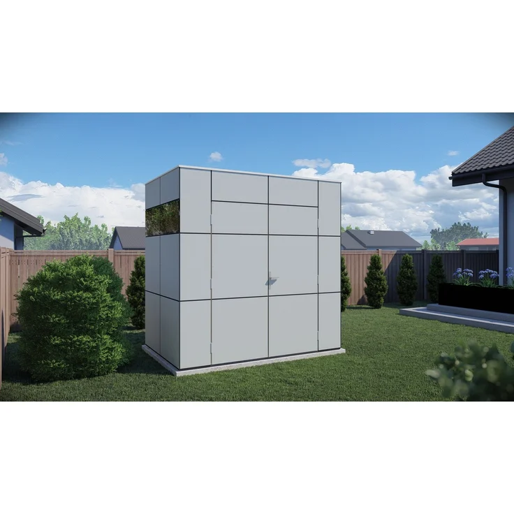 BERTILO Gartenhaus HPL Mini, witterungsbeständiges Gartenhaus in Architekturqualität, BxT: 231x165 cm, farbstabil, verschiedene Farben verfügbar