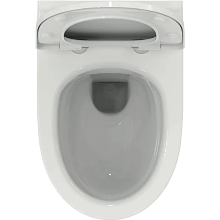 Ideal Standard i.life A WC-Set, Wandtiefspül-WC mit Absenkautomatik und RimLS+ Technologie, Keramik, weiß – Bild 5