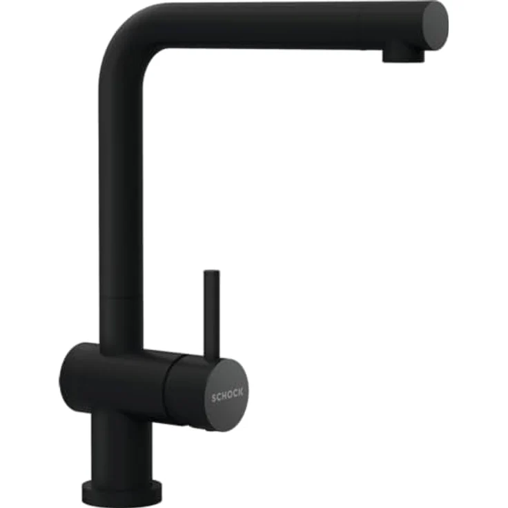 Schock Küchenarmatur Epos W FA, Hochdruckarmatur mit Festauslauf, umlegbar, Wasserspar-Perlator, 540005PUR – Bild 1