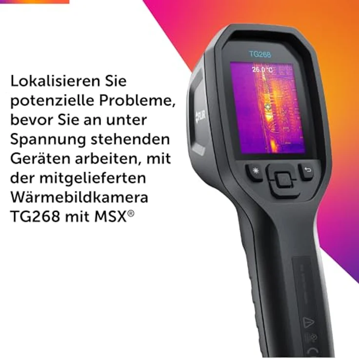 FLIR PV-KIT-2, Pro Solar-Fehlerbehebungskit für Photovoltaiksysteme mit Zangenmessgerät, Bestrahlungsstärke- und Temperaturmessgerät, Paneltester und Wärmebildkamera – Bild 4