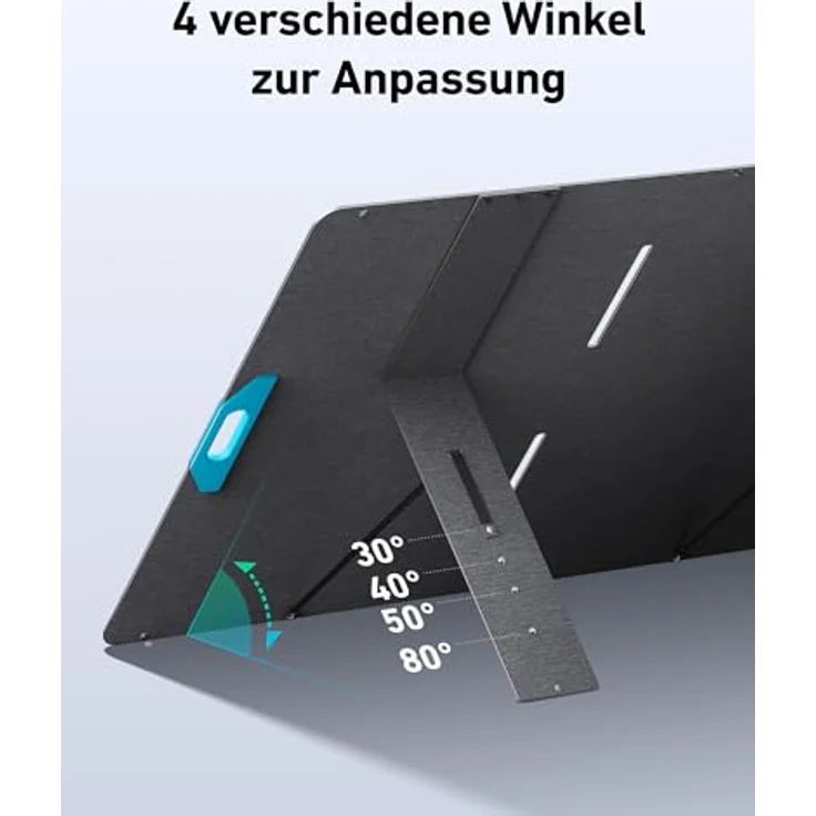 Anker SOLIX PS400, 400W Faltbares Solarmodul, IP67 wasserfest, 23% Effizienz, ideal für Outdoor und Camping – Bild 3