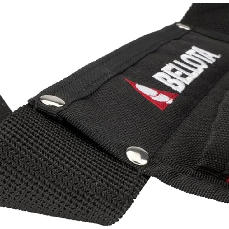 Bellota Werkzeuggürtel mit 4 Taschen, verstellbar, aus technischem Polyester, mit Hammer- und Flexometertasche – Bild 5