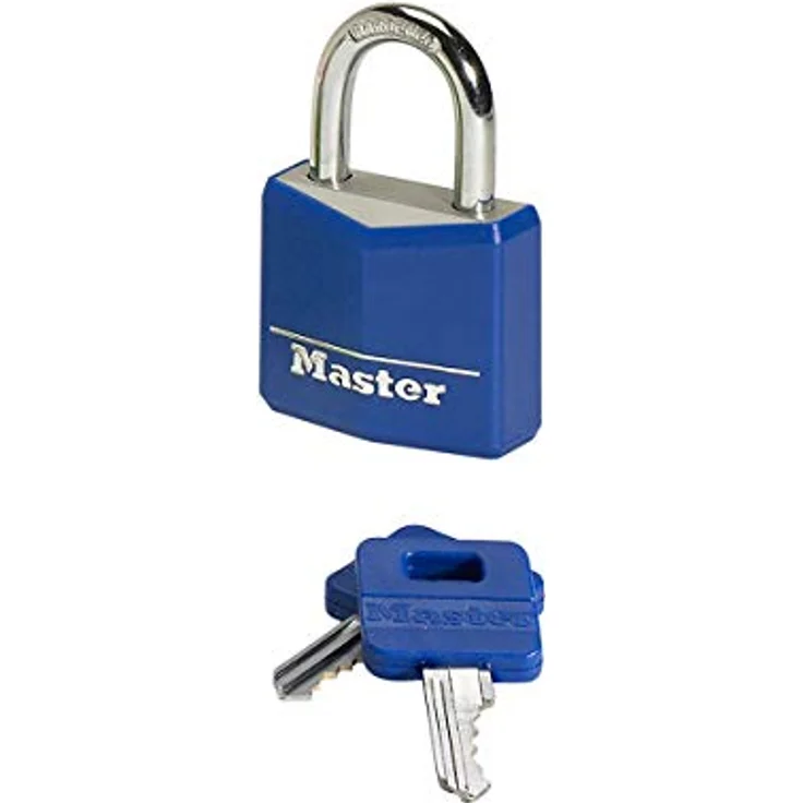 Master Lock Aluminium Vorhängeschloss mit Vinylüberzug 30 mm - Farblich Sortiert, 9131EURDCOL – Bild 2