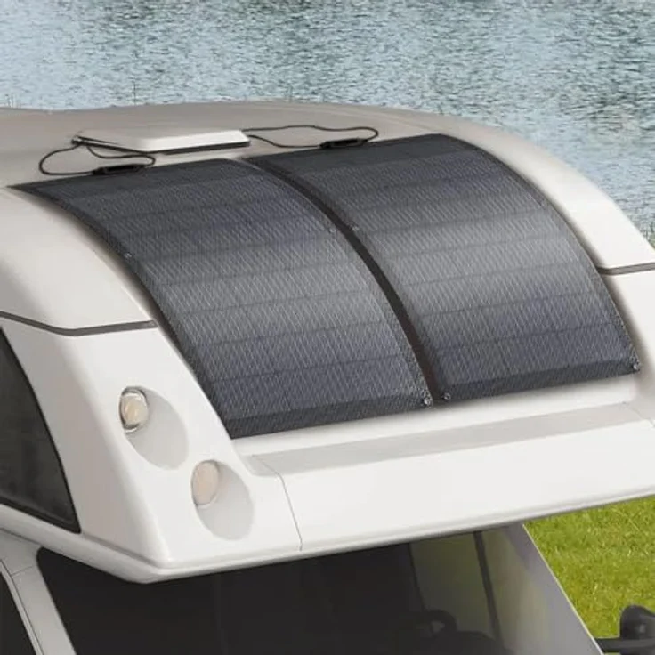 Ecoflow Solarmodul EcoFlow 100W Flexibles Solarpanel, Leicht und biegsam, IP68 Schutz – Bild 4