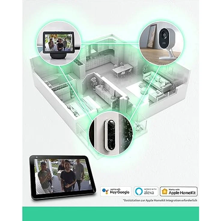 Die neue Arlo Video Doorbell | 1080p HD-Video, 25% größeres Sichtfeld, Paketerkennung, Bewegungsmelder, 2-Wege-Audio, Smart-Sirene, Nachtsicht, Türklingel-Verkabelung erforderlich, AVD1001 – Bild 11