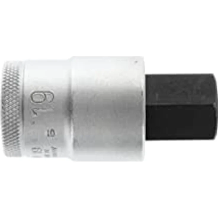 Gedore Bit- und Steckschlüsselset, Innen-Sechskant Schraubendrehereinsatz 1/2″, 19 mm, Modell 6154120 – Bild 5