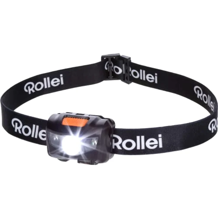 Rollei Professionelle LED-Stirnlampe mit Weißlicht und Rotlicht I wiederaufladbar I Fotografie I Sport I Angeln I Kopflampe I Head Lamp - Preisvergleich – Bild 2