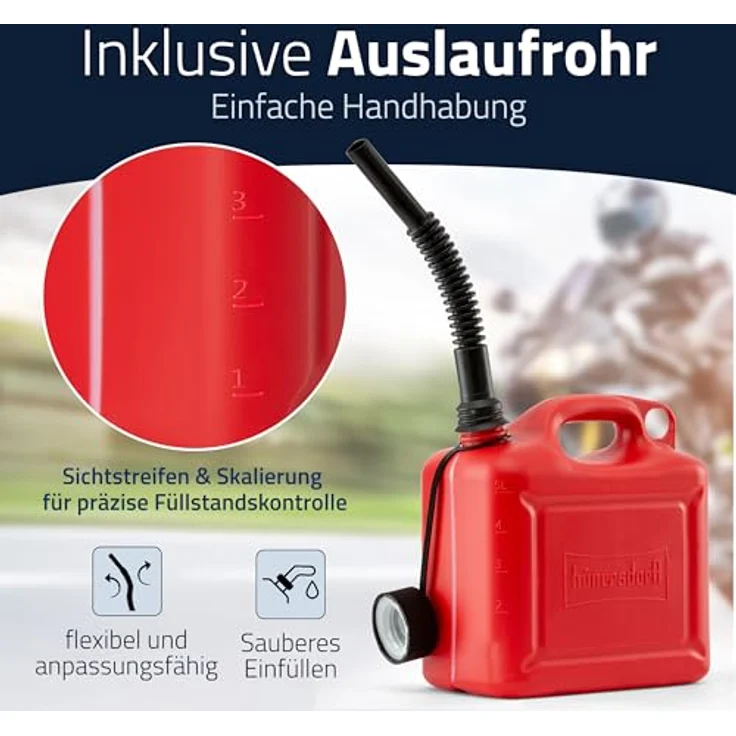 Alutec 811560 Kraftstoffkanister (L x B x H) 247 x 147 x 265mm 5l – Bild 9