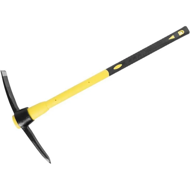 PROREGAL® Gartenhacke Spitzhacke 2.25 kg, Glasfaser mit ergonomischem Griff