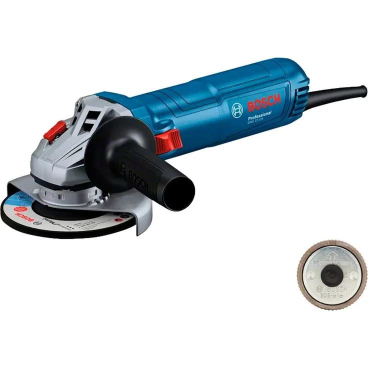 BOSCH Winkelschleifer GWS 12-125 Professional, leistungsstark und komfortabel – Bild 1