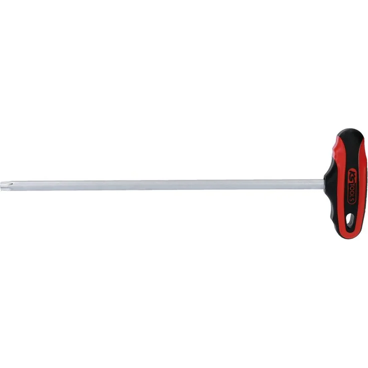 KS Tools 158.8027 Torx-Schraubendreher T 45, 2-Komponentengriff, durchgehend gehärtet, matt verchromt, Spezial-Werkzeugstahl – Bild 1