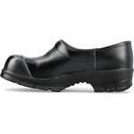Sika Flex, geschlossener Clog S3, rutschhemmend und stoßabsorbierend, Permair® Leder, schwarz