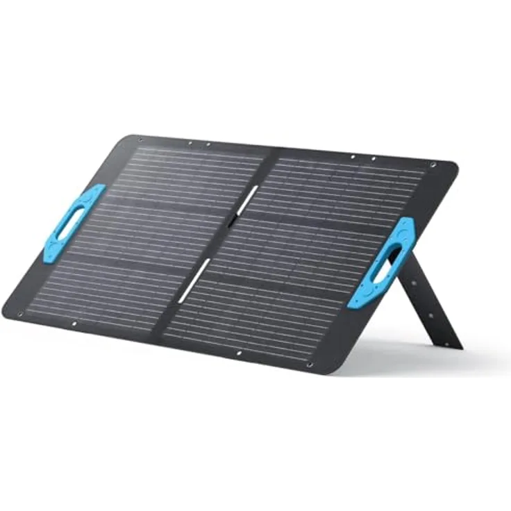 Anker Solix PS100, Klappbares Solarpanel mit 100 W Leistung, 23% Effizienz und IP67 Wasserschutz