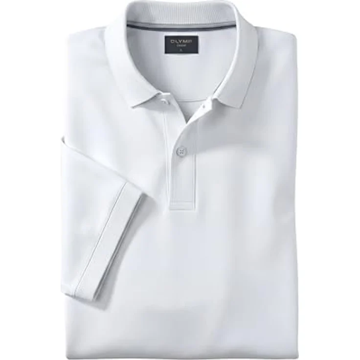 OLYMP Poloshirt Casual, Piqué-Stoff aus Baumwolle, robust und pflegeleicht, navy – Bild 6