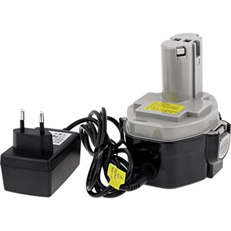 akku-net Akku für Makita Baustellenradio DMR102 Li-Ion inkl. Ladegerät 2000mAh, 14,4V, Schwarz, Li-Ion – Bild 2
