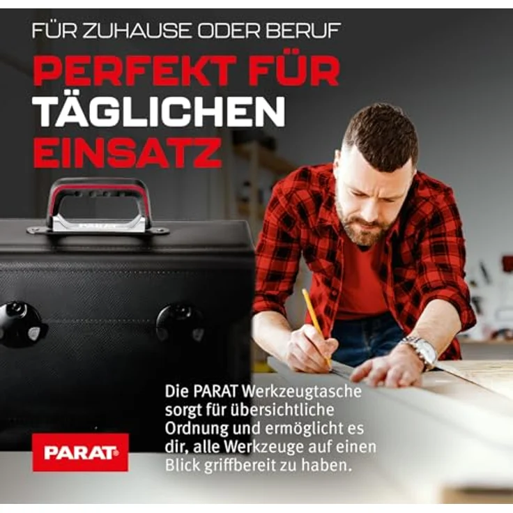 Parat Werkzeugtasche Top-Line 415 x 165 x 275 mm, 14.000-581 (Ohne Inhalt) – Bild 5