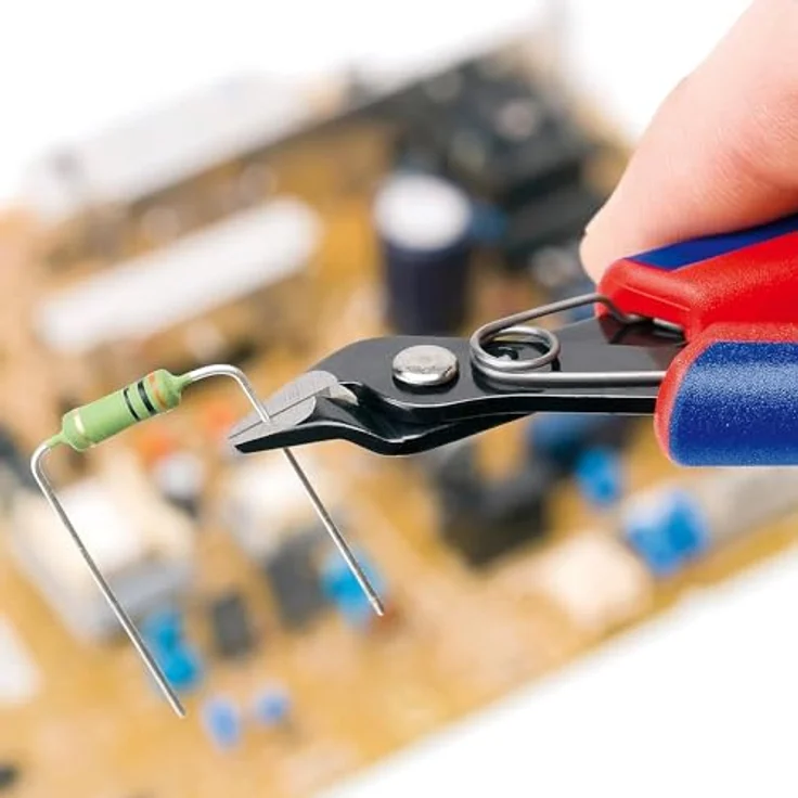 KNIPEX 78 61 125 Electronic Super Knips brüniert mit Mehrkomponenten-Hüllen 125 mm – Bild 5
