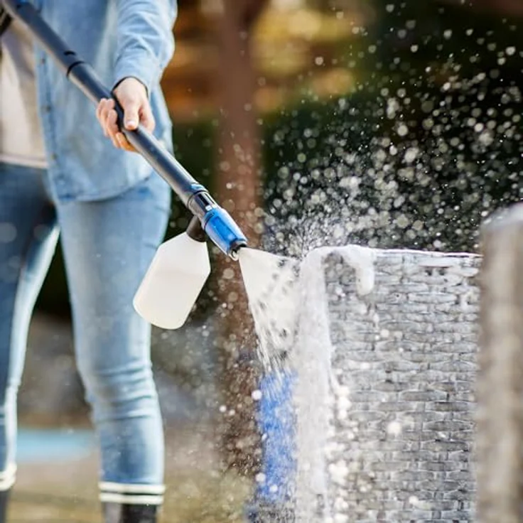 Nilfisk Super Schaumsprüher-Aufsatz für Druckreiniger kompatibel mit Nilfisk Druckreinigern ideal für die Reinigung von Außenbereichen, Autos, Terrassen, Garten und mehr – Bild 6