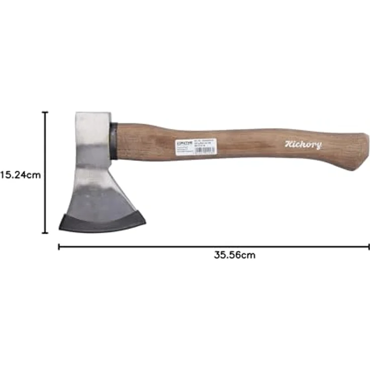 RUTHE 3006062019 - Hacha DIN 5131 B ? 7294 B con mango de madera de hickory (600 g) – Bild 10