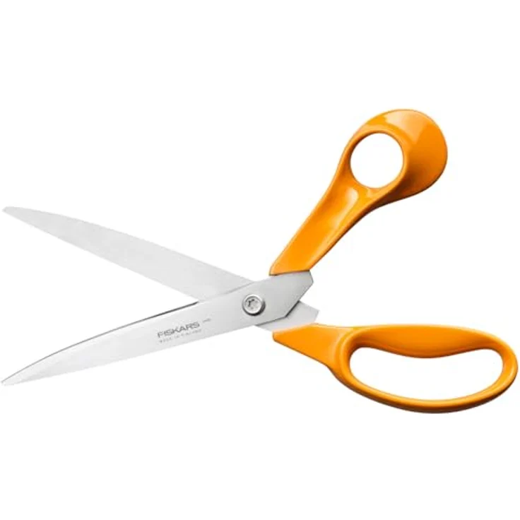 Fiskars Classic Große Universal-Gartenschere, 25 cm, Ergonomischer Griff, Präzisionsstahl, Orange, 1075039 – Bild 3