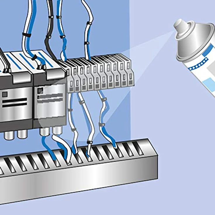 WEICON Elektroreiniger, 400 ml Universalreiniger (Reinigung & Entfettung elektronischen Kontakten aller Art) – Bild 6