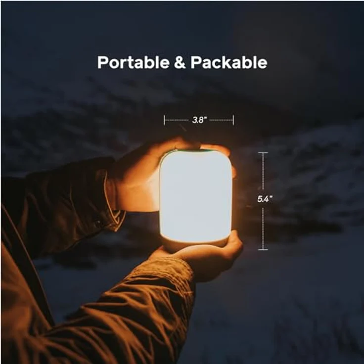 BioLite AlpenGlow Outdoor Laterne u. Powerbank, 500 lm, ChromaReal LEDs, versch. Farben – Bild 3
