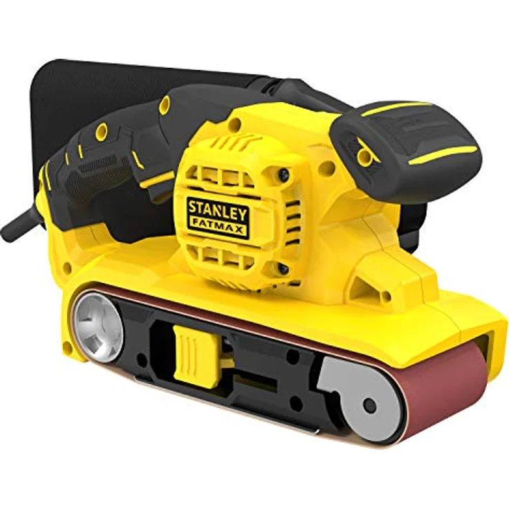 STANLEY FMEW204K-QS Lijadora de Banda 1.010W, 1010 W, 230 V, schwarz, gelb – Bild 2