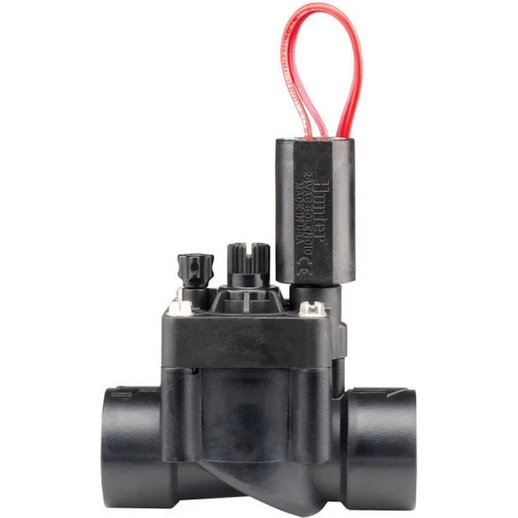 Hunter PGV-101, Magnetventil mit Durchflussregulierung für Bewässerungssysteme, 1 Zoll Innengewinde