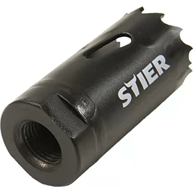 STIER Lochsäge HSS-Co8 Bimetall 22 mm x 44 mm, Bi-Metall-HSS mit 8 % Kobalt-Legierung – Bild 1