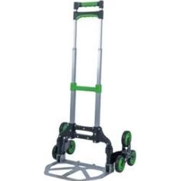 pavo Transportwagen silber, 48,5 x 50,0 x 99,5 cm, Tragkraft bis 80 kg
