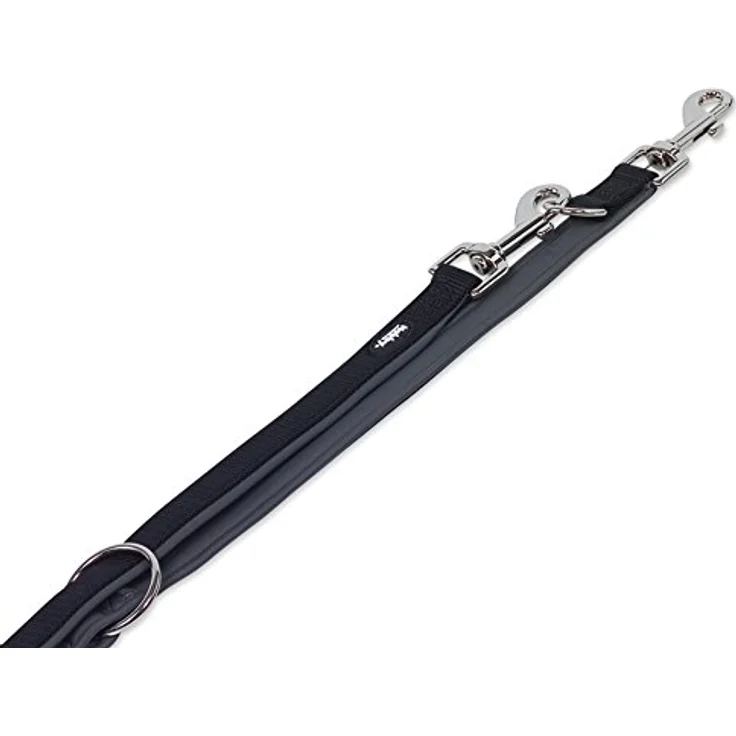 Nobby Führleine Classic Preno, schwarz / grau L: 200 cm, B: 20/25 mm, 1 Stück