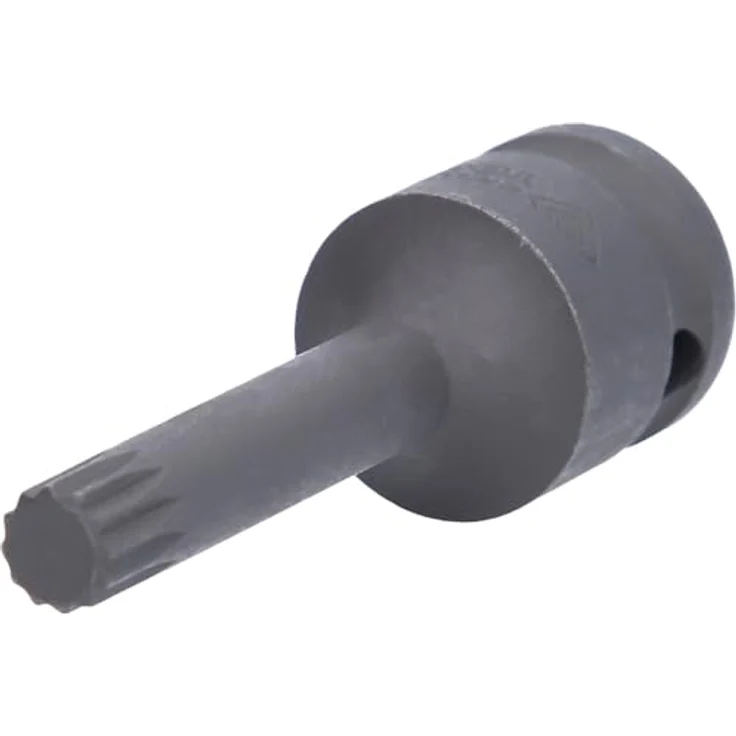 Brilliant Tools Bit-Steckschlüsselset BT022614, 1/2" XZN M10, Chrom-Molybdän-Stahl, phosphatiert, 78 mm Länge – Bild 1
