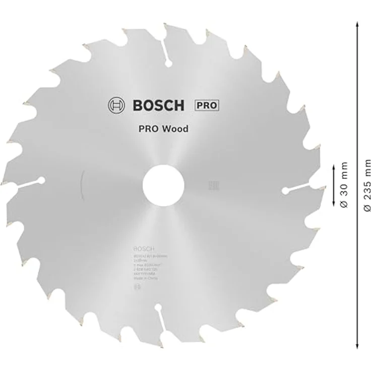 Bosch Professional Kreissägeblatt Optiline Wood (für Holz, 235 x 30 x 2,8 mm, 24 Zähne, Zubehör Kreissäge) – Bild 3