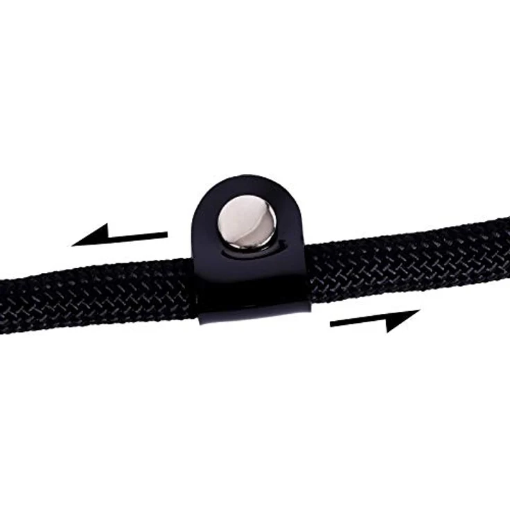 lionto Hundehalsband Retrieverhalsband Dressurhalsband, Länge 30 cm, schwarz – Bild 5