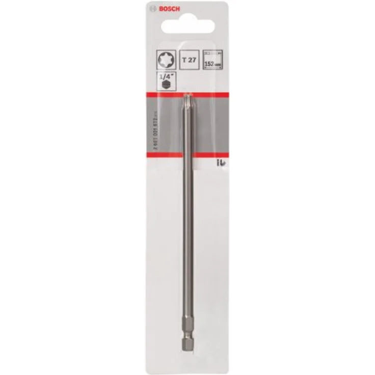 Bosch Professional Bit Extra-Hart für Innen-Torx-Schrauben (T27, Länge: 152 mm) – Bild 2