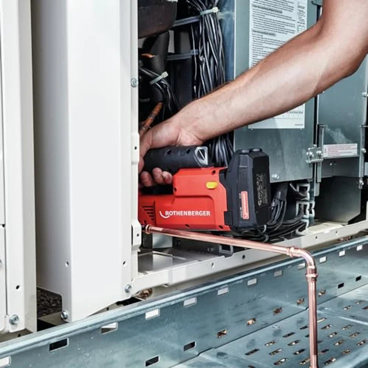 Andersen & Nielsen MaxiPro Press Zange 3/8", Compact >B<, flammfreie Verbindung für Kältetechnik, 135 mm – Bild 5