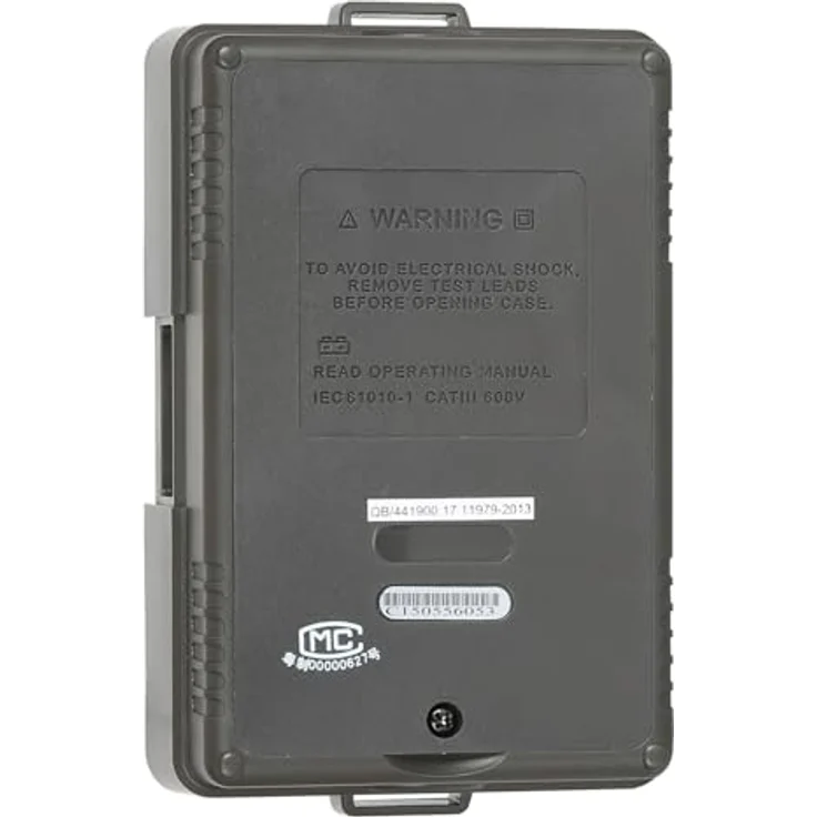 Uni-T UT522 Digitaler Erdungstester, Erdungs-Widerstandsprüfer (CAT III 600V) mit LCD-Hintergrundbeleuchtung und Daten-Hold-Funktion – Bild 7