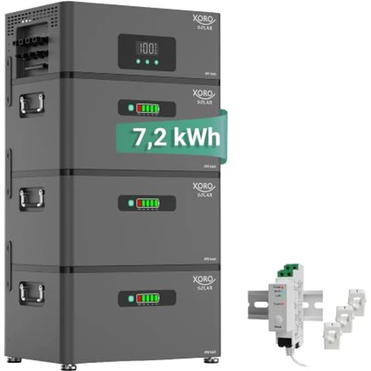 XORO SOLAR ATLAS-F PLUS 7.2 kWh, Hybrid-Energiespeichersystem mit Shelly Pro 3EM und intelligenter Eigenverbrauchsoptimierung – Bild 1