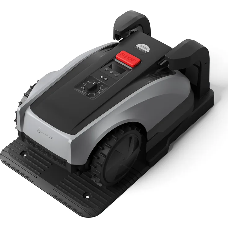 ECOVACS Mähroboter Goat O600 RTK, LiDAR-gestützte RTK+Vision Navigation, 600 m², IPX6 wasserdicht, verfolgt 0,7 m Engstellen