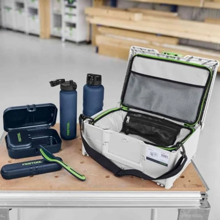 Festool Lunchbox BOX-LCH FT1 S Brotdose ( 576980) Clipverschluss 151 x 108 x 60 mm – Bild 2