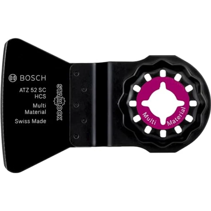 Bosch Accessories Starlock ATZ 52 SFC, HCS Schaber für Elektrowerkzeuge, 10er Pack zur Entfernung von Teppichkleber und Farbe – Bild 1