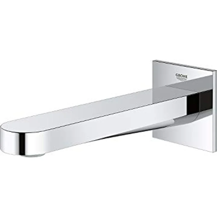 GROHE Plus Wanneneinlauf chrom 13404003, Badewannenarmatur mit GROHE StarLight Oberfläche und Laminarstrahlregler – Bild 3