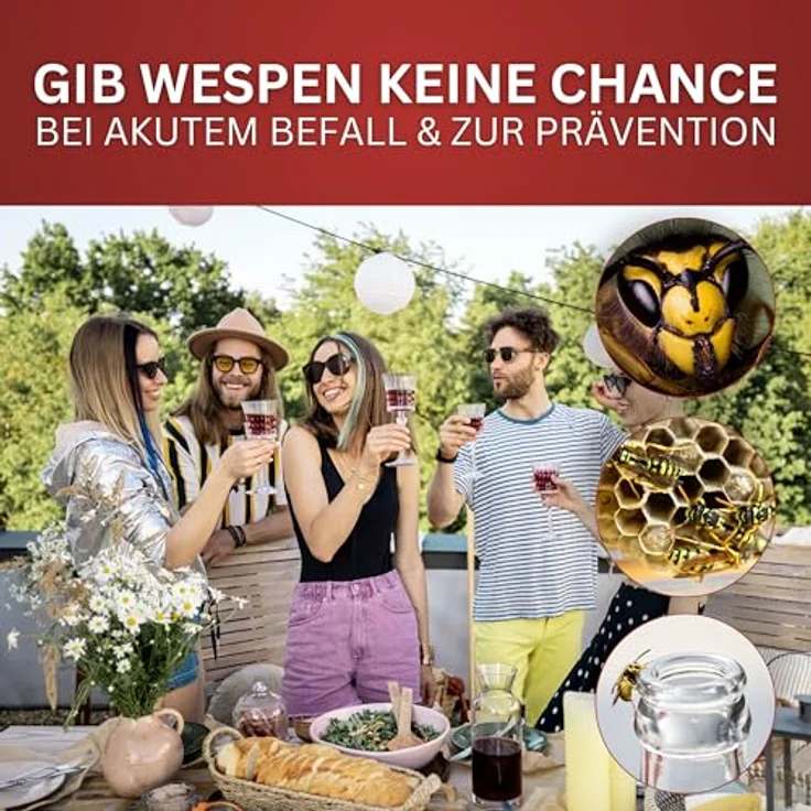 BIODELTA Wespenspray LTK-008, effektives Anti-Wespen-Spray, fleckenfrei für Garten, Terrasse und Grillen, 500 ml – Bild 5