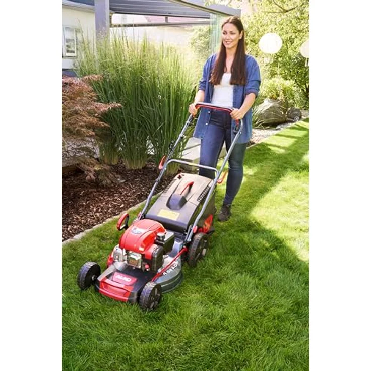 Al-Ko Benzin-Rasenmäher 4.66 P-D Easy, 4-in-1-Funktion mit 46 cm Schnittbreite, zentral einstellbarer Schnitthöhe und 65 l Fangkorb – Bild 4